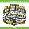 Milwaukee Brewers 2026 Champions PNG, Brewers NLCS Champions Locker Room PNG Milwaukee Brewers 2026 Champions PNG, Brewers NLCS Champions Locker Room PNG