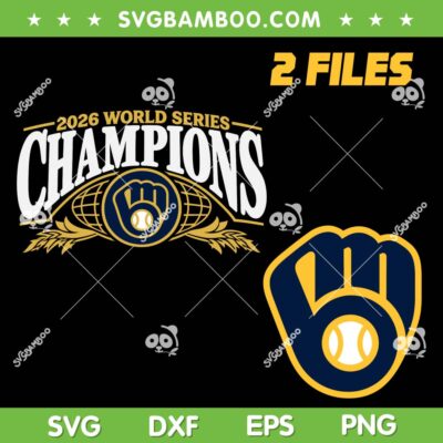 Brewers Navy 2026 World Series Champions SVG, 2 Files Milwaukee Brewers Logo SVG PNG Brewers Navy 2026 World Series Champions SVG, 2 Files Milwaukee Brewers Logo SVG PNG