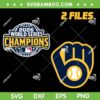 Brewers Black 2026 World Series Champions SVG PNG, Milwaukee Football Champs Logo SVG Brewers Black 2026 World Series Champions SVG PNG, Milwaukee Football Champs Logo SVG