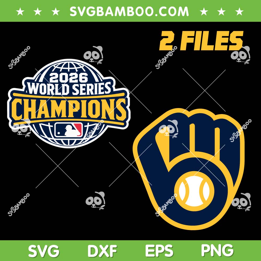 Brewers Black 2026 World Series Champions SVG PNG, Milwaukee Football Champs Logo SVG Brewers Black 2026 World Series Champions SVG PNG, Milwaukee Football Champs Logo SVG