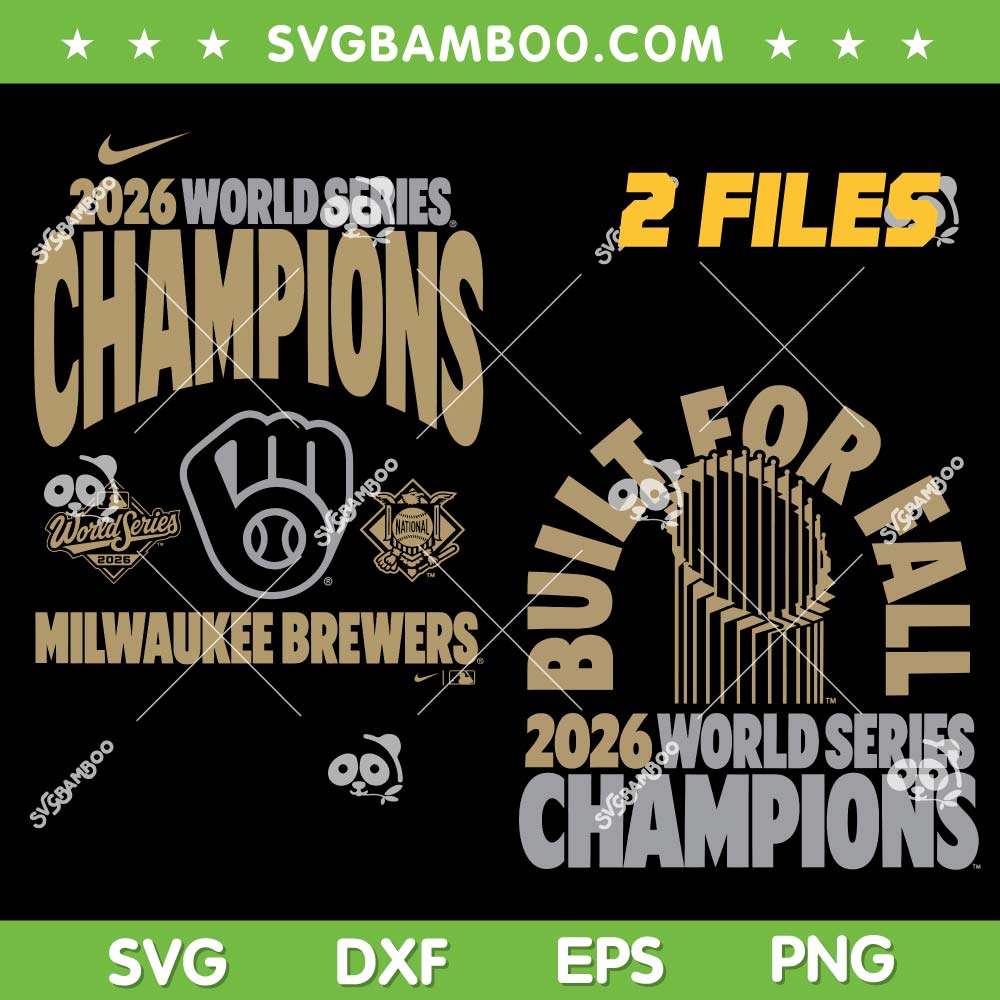 2026 World Series Champions Milwaukee Brewers SVG, Brewers Built For Fall SVG PNG 2026 World Series Champions Milwaukee Brewers SVG, Brewers Built For Fall SVG PNG