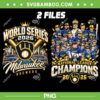 World Series Milwaukee Brewers Champions PNG, 2 Files Brewers Championship 2026 PNG World Series Milwaukee Brewers Champions PNG, 2 Files Brewers Championship 2026 PNG